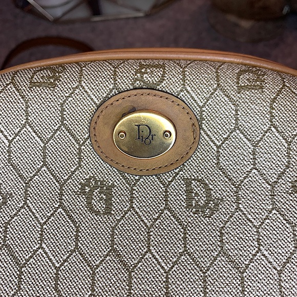 Christian Dior Honeycomb Shoulder Bag vintage PVC - Picture 5 of 14